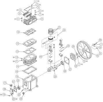 Coleman SPA0502054 Pump Breakdown